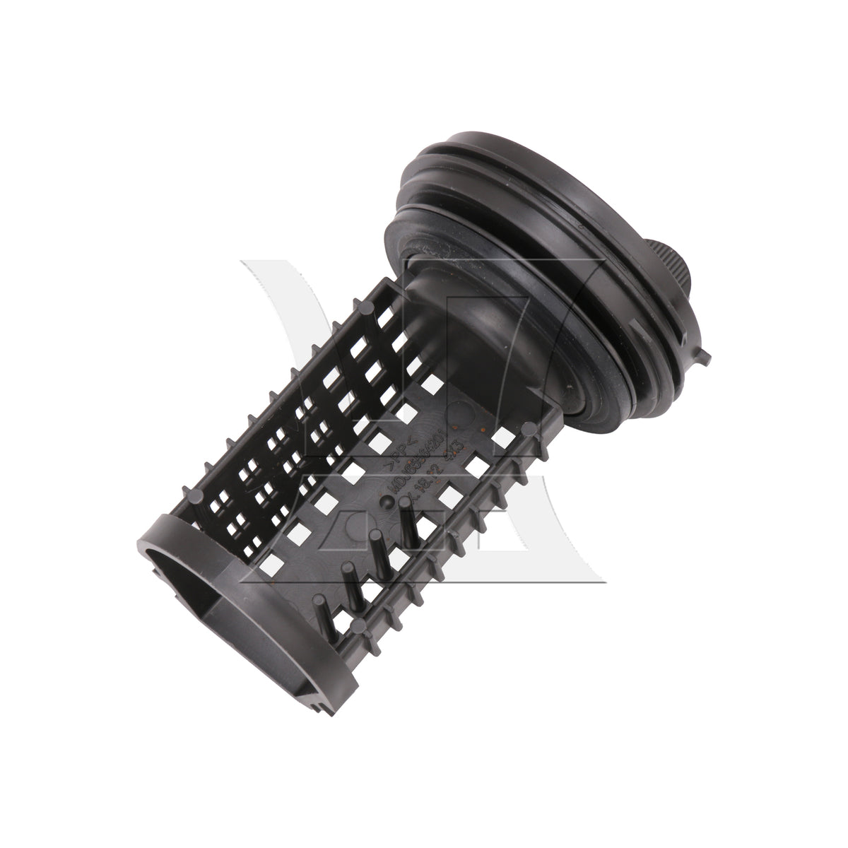 BQLZR Washer Drain Pump Filter Replacement Parts 383EER2001A 10.9x6.8mm Black