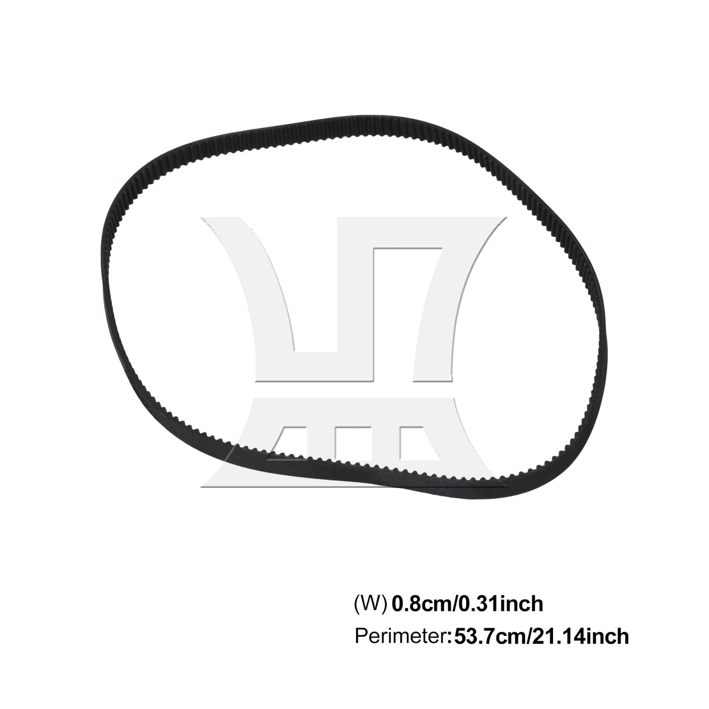 BQLZR Black Bread Machine Drive Belt Replacement for Sunbeam Model 5891 Width 8 mm