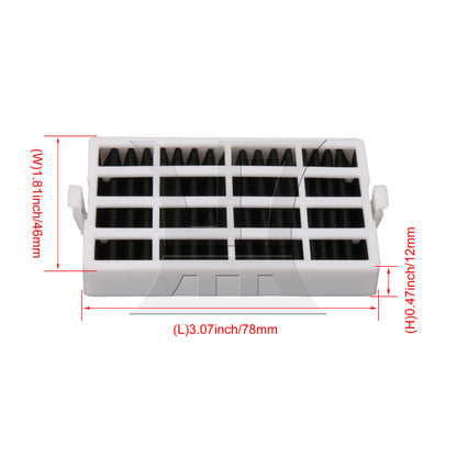 BQLZR 3 Pieces Refrigerator Air Filter W10311524 PS2580853 AIR1 W10335147A W10335147