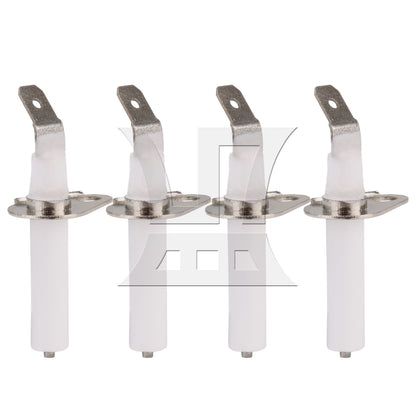 BQLZR 4pcs 8523793 Spark Burner Igniter Electrode White