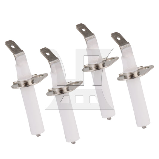BQLZR 4pcs 8523793 Spark Burner Igniter Electrode White
