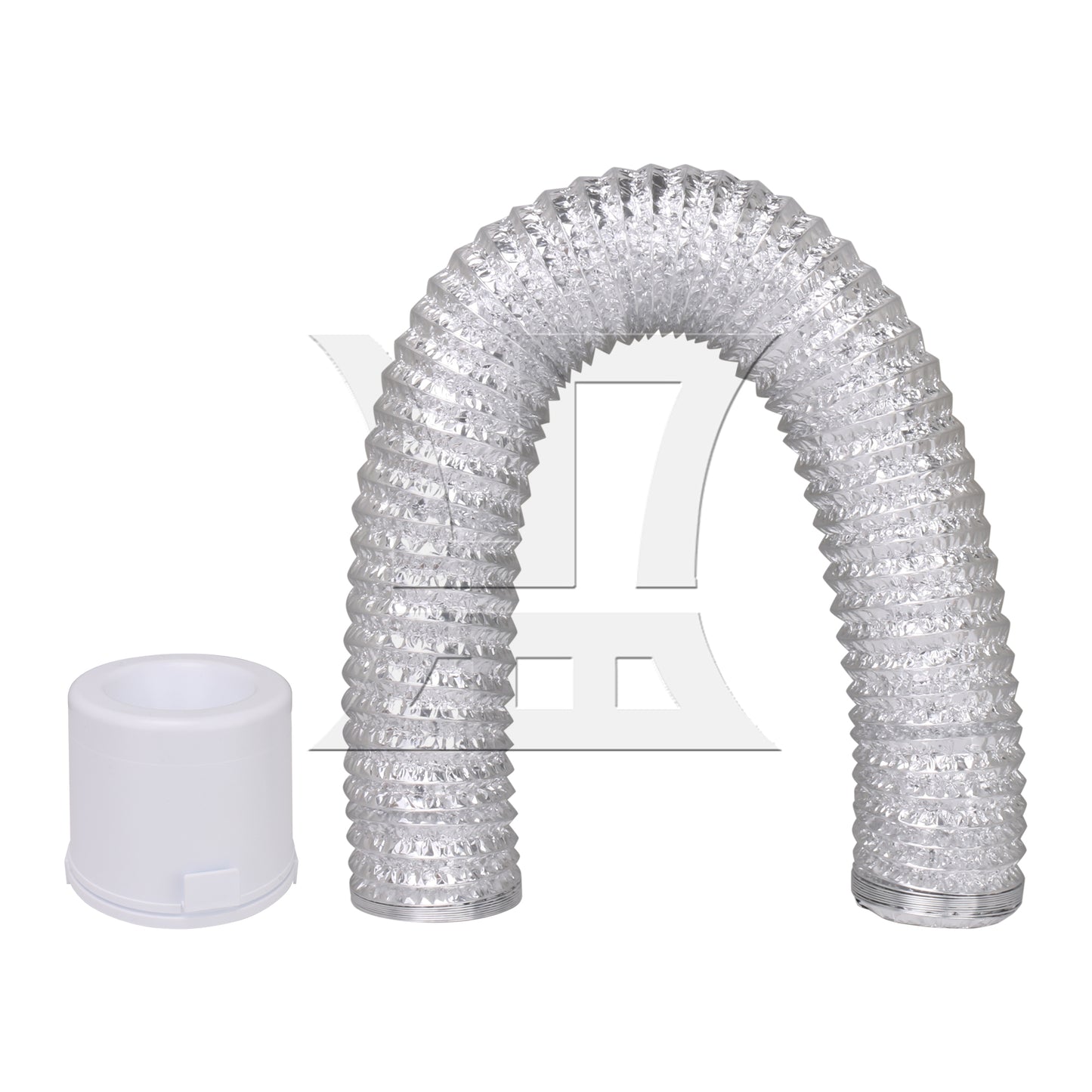 BQLZR Dryer Duct Connector Indoor Vent Kit with Collector Duct Mounting Clip 211L