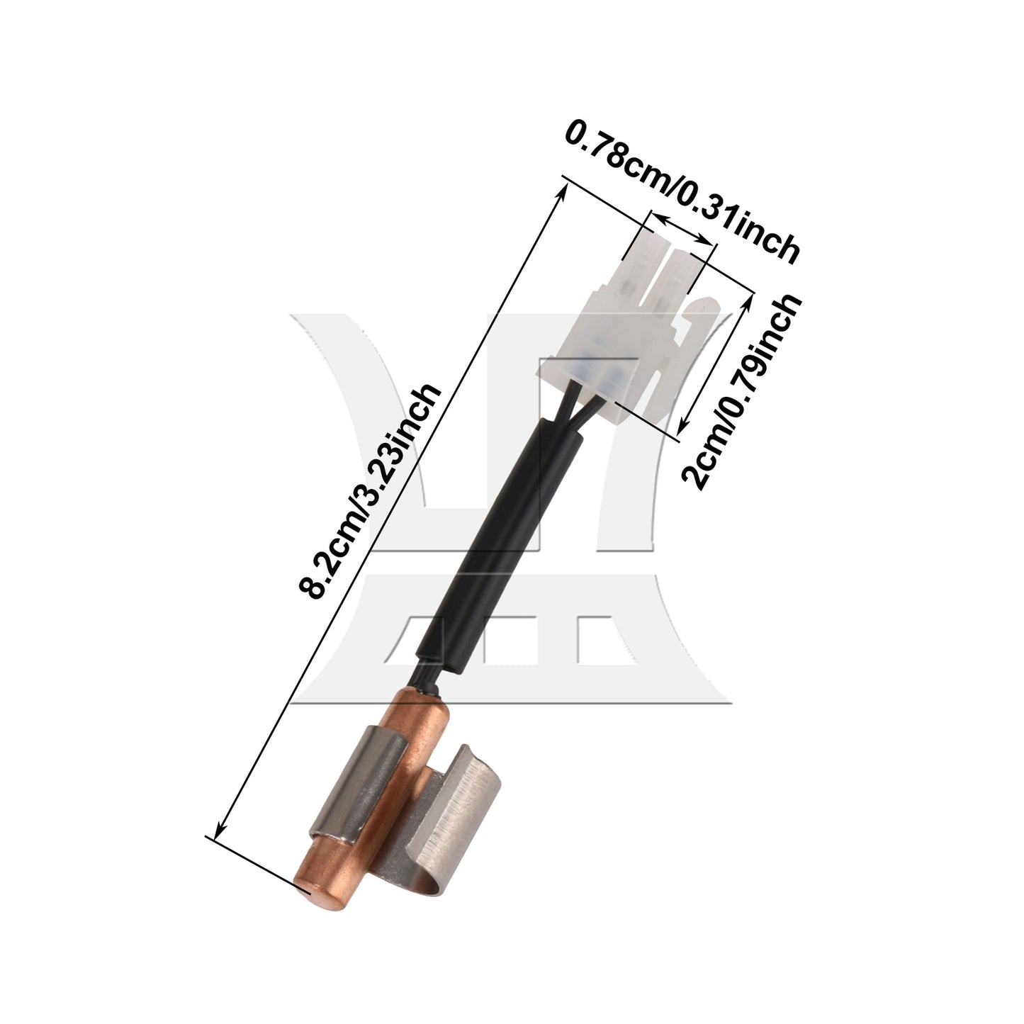 BQLZR Plastic Metal Refrigerator Thermistor W10383615