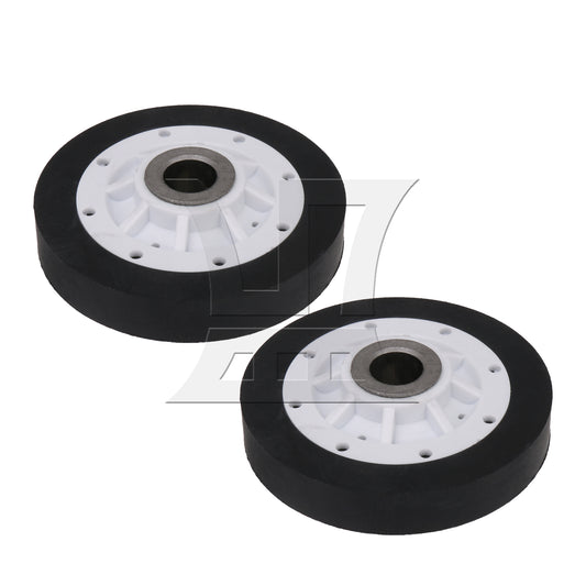 BQLZR Rubber Dryer Drum Support Roller 37001042 Replacement Parts