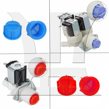 BQLZR  Plastic Inlet Valve Filter AGM73269501 Replaces Part AP5202486 Blue