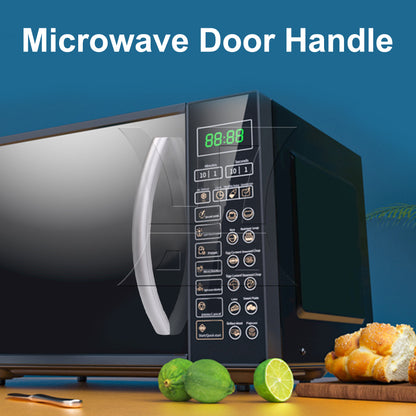 BQLZR Door Handle Microwave Fitting DE94-02409C Replacement for 2309804 SMH1713S