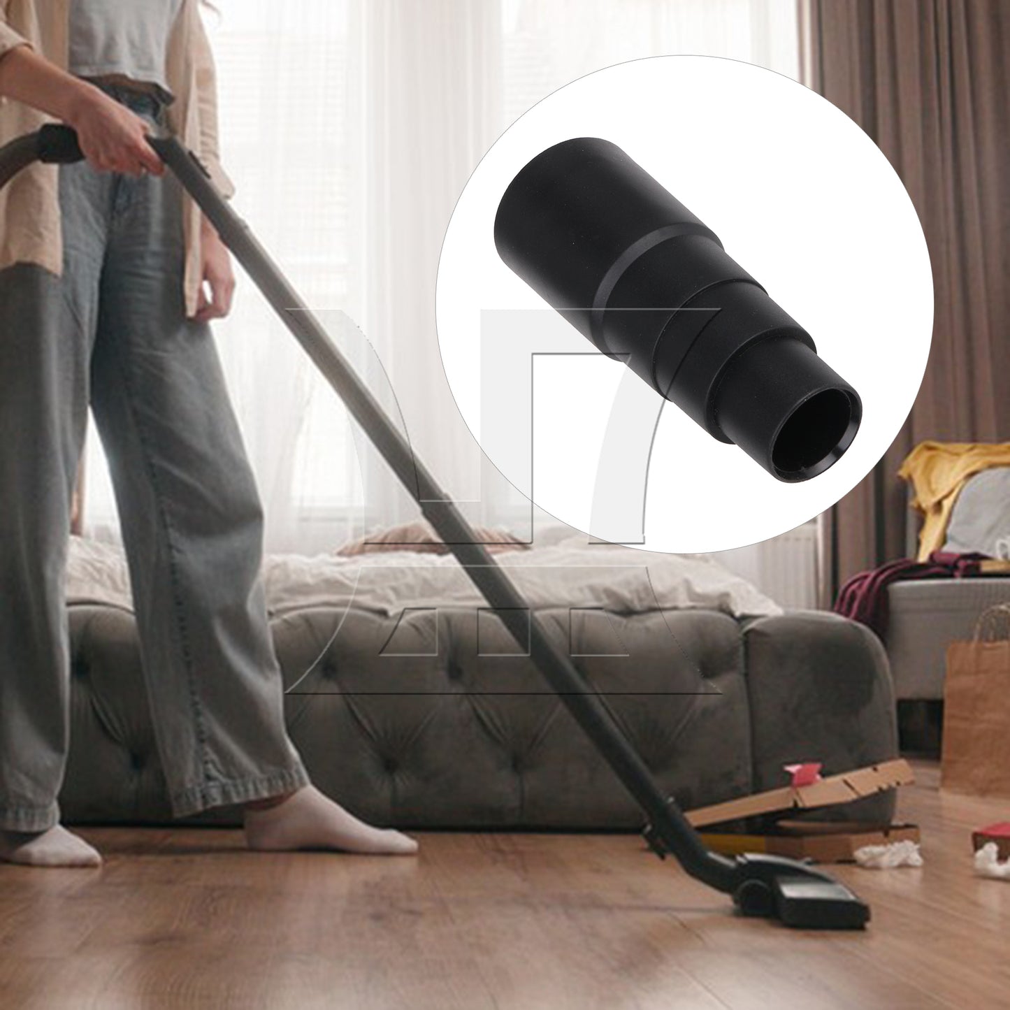 BQLZR Vacuum Brush Hose Tube Adapter Connecting Nozzle 1-3/8" to 1" 1-1/4" 1-3/8"