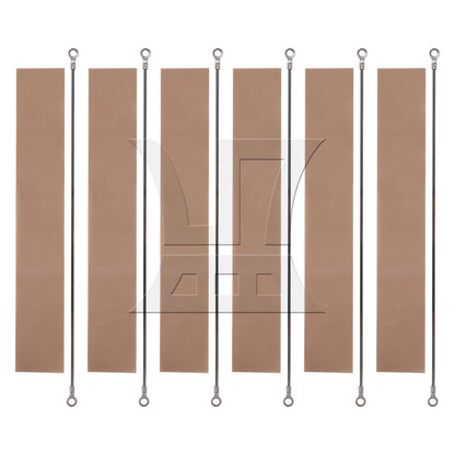 BQLZR 6Pieces Impulse Sealing Machine Heater Part 240x2mm Replacement for Pfs-200