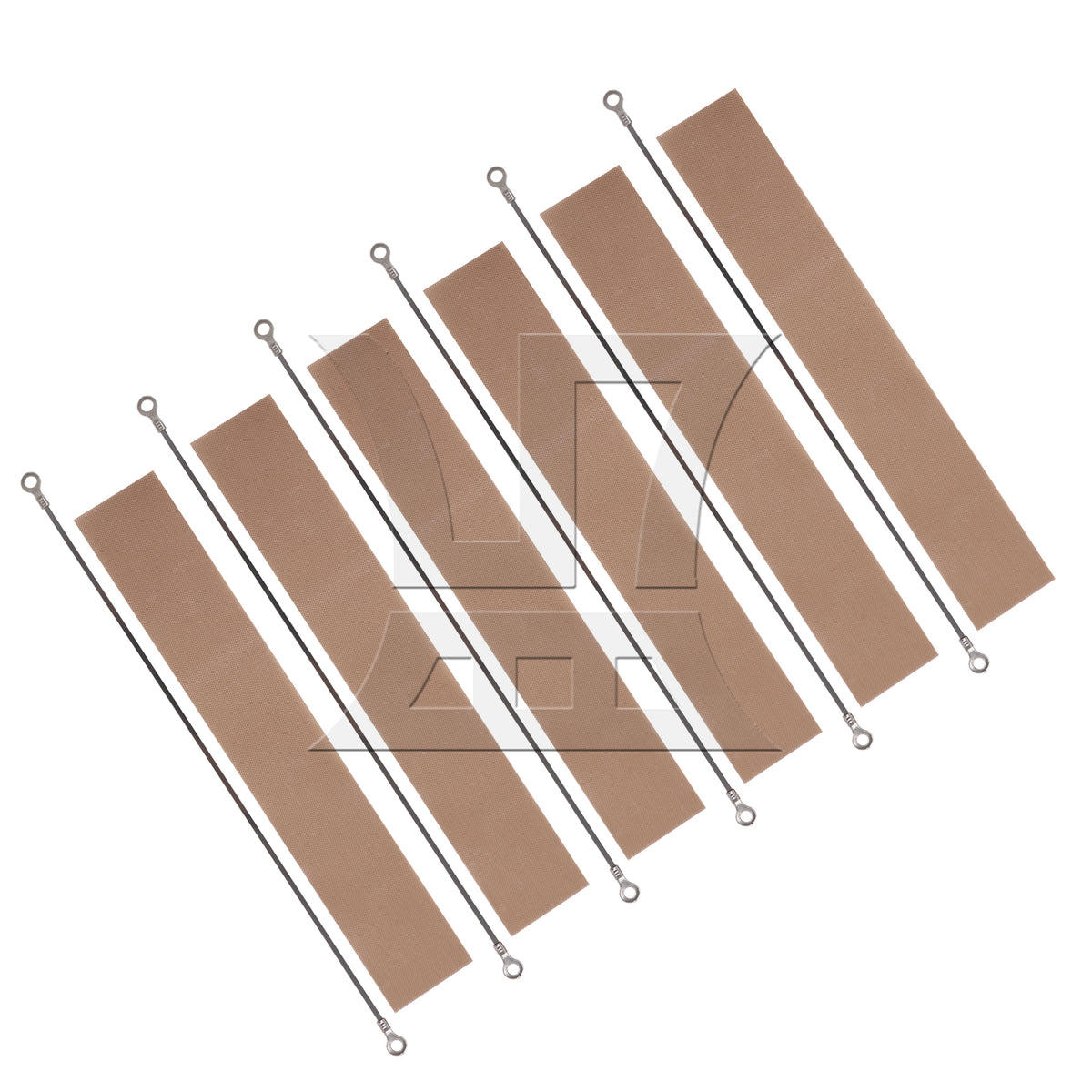 BQLZR 6Pieces Impulse Sealing Machine Heater Part 240x2mm Replacement for Pfs-200