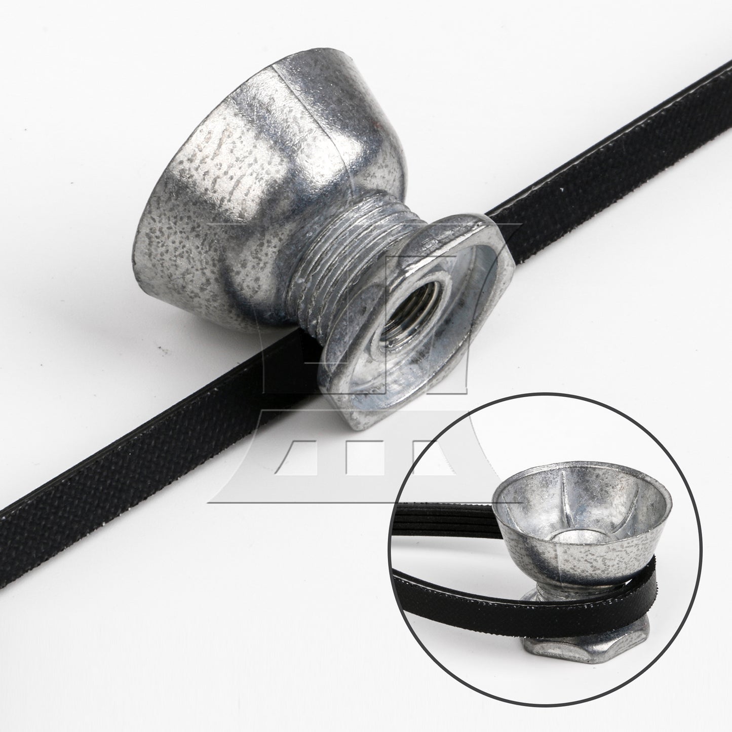 BQLZR Drum Belt 14210003 & Motor Pulley 8578565 Dryer Part Set Replacement Parts