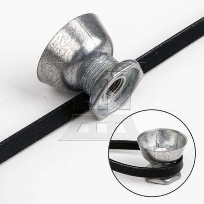BQLZR Drum Belt 14210003 & Motor Pulley 8578565 Dryer Part Set Replacement Parts