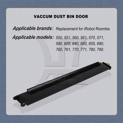 BQLZR Vaccum Robot Box Bin Door Plastic Replacement for iRobot Roomba 561 500 570