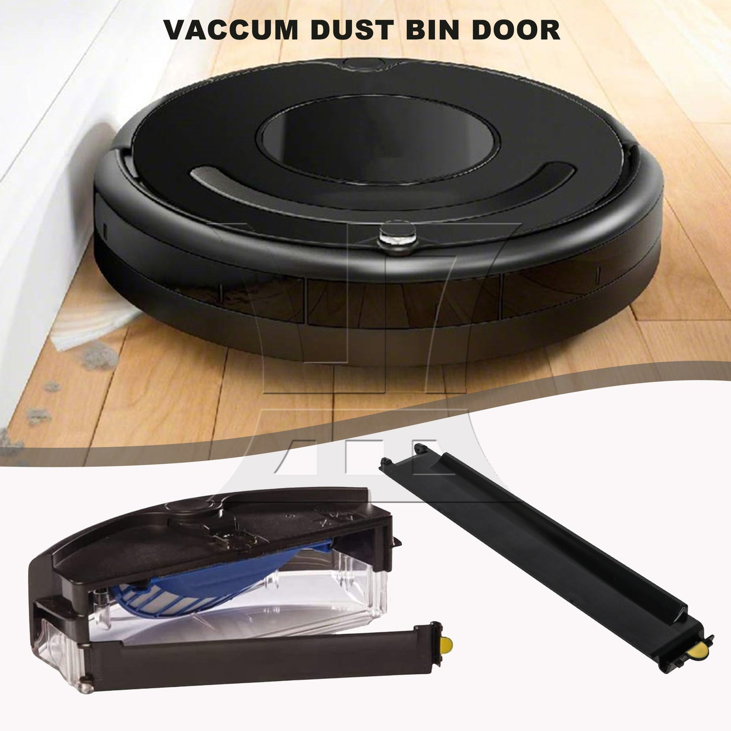 BQLZR Vaccum Robot Box Bin Door Plastic Replacement for iRobot Roomba 561 500 570