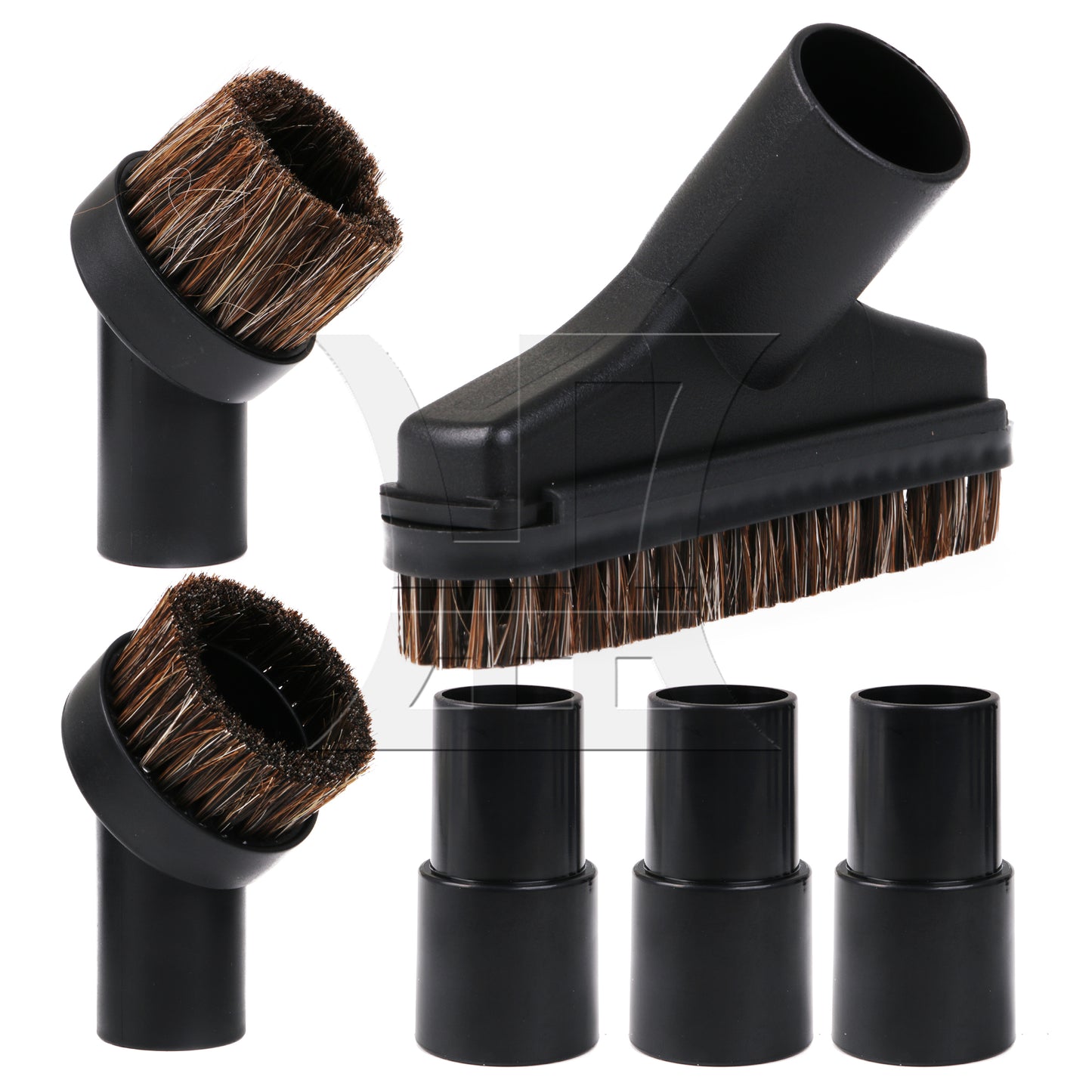 BQLZR 32mm Horse Hair Dusting Brush Tool & Vacuum Hose Adapter