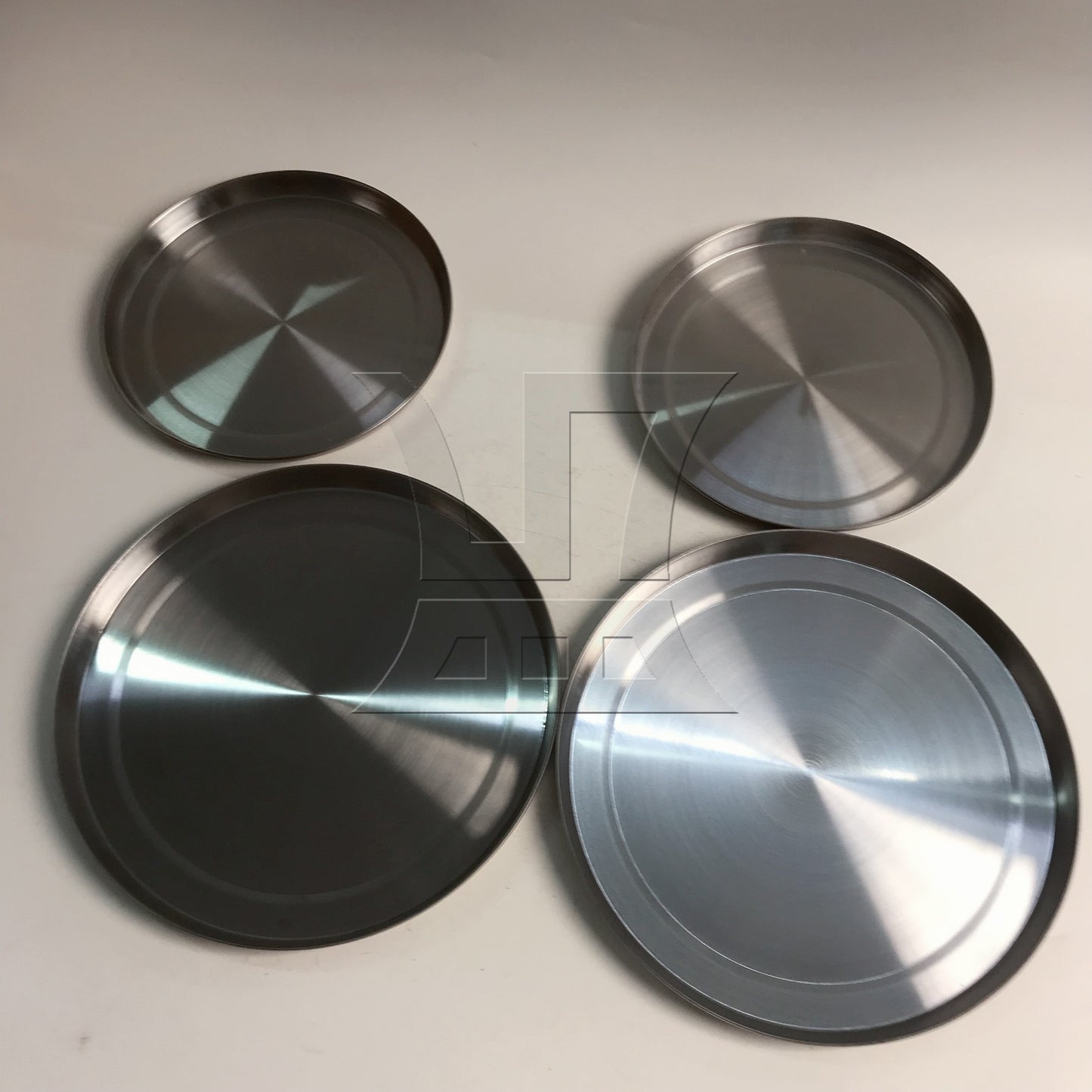 BQLZR 4 Pcs Round Stainless Steel Electric Oven Top Covers for Kitchen Burner Cooker