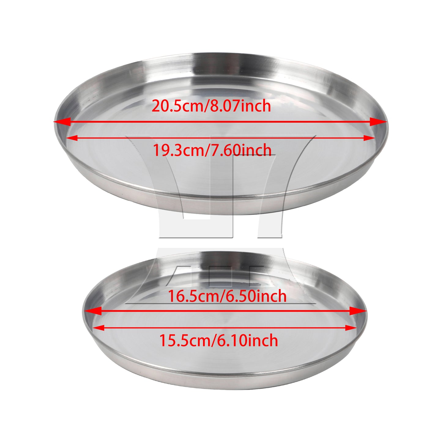 BQLZR 4 Pcs Round Stainless Steel Electric Oven Top Covers for Kitchen Burner Cooker