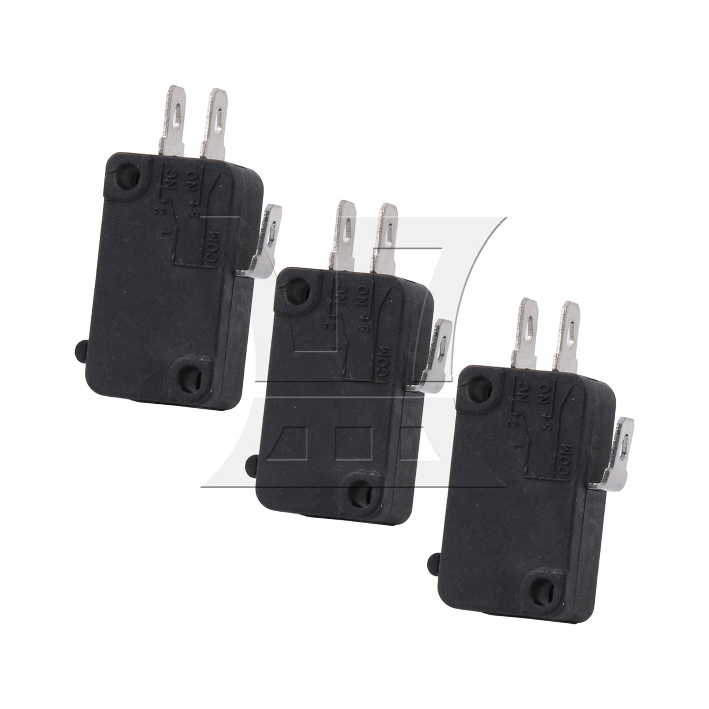 BQLZR 10Pieces Microwave Door Oven Micro Limit Switch 16A 125-250V 120 Degree NC NO
