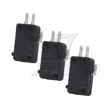 BQLZR 10Pieces Microwave Door Oven Micro Limit Switch 16A 125-250V 120 Degree NC NO