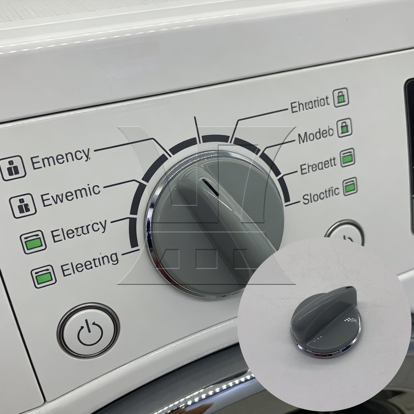 BQLZR 2Pieces Plastic Dryer Control Knobs Grey 1550693 Replacement for AP4485269
