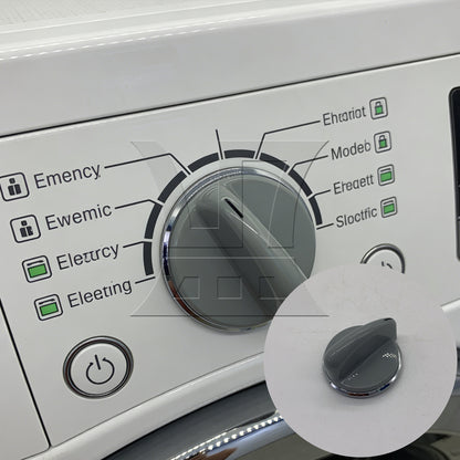 BQLZR 2Pieces Plastic Dryer Control Knobs Grey 1550693 Replacement for AP4485269