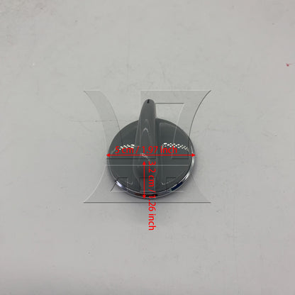 BQLZR 2Pieces Plastic Dryer Control Knobs Grey 1550693 Replacement for AP4485269