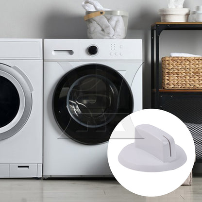 BQLZR White Plastic Control Knob Replacement for PS11763058 Dryer w/ 6x5mm Hole