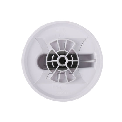 BQLZR White Plastic Control Knob Replacement for PS11763058 Dryer w/ 6x5mm Hole