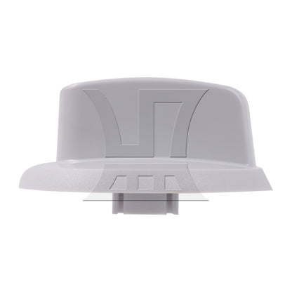 BQLZR White Plastic Control Knob Replacement for PS11763058 Dryer w/ 6x5mm Hole