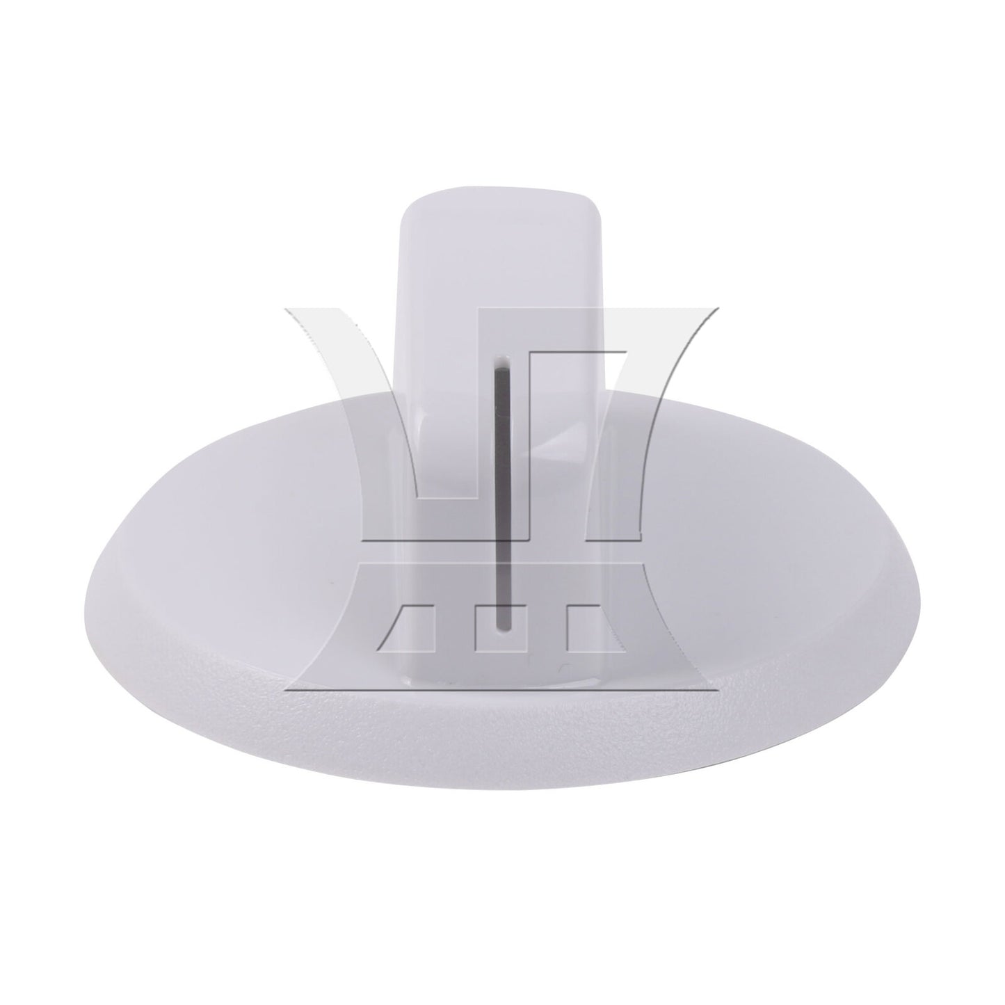 BQLZR White Plastic Control Knob Replacement for PS11763058 Dryer w/ 6x5mm Hole