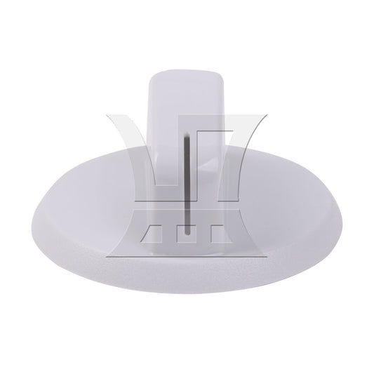 BQLZR White Plastic Control Knob Replacement for PS11763058 Dryer w/ 6x5mm Hole