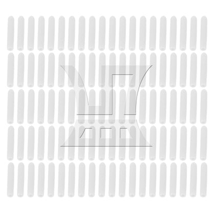 BQLZR 100 Pieces Rubber Universal Dishwasher Rack Tine Prong Repair End Cover Caps