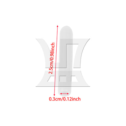 BQLZR 100 Pieces Rubber Universal Dishwasher Rack Tine Prong Repair End Cover Caps