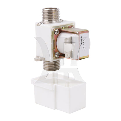BQLZR Brass Electric Solenoid Valve DC12V 1/2 Inch DC12V 300mA 0~1.0MPa for Water