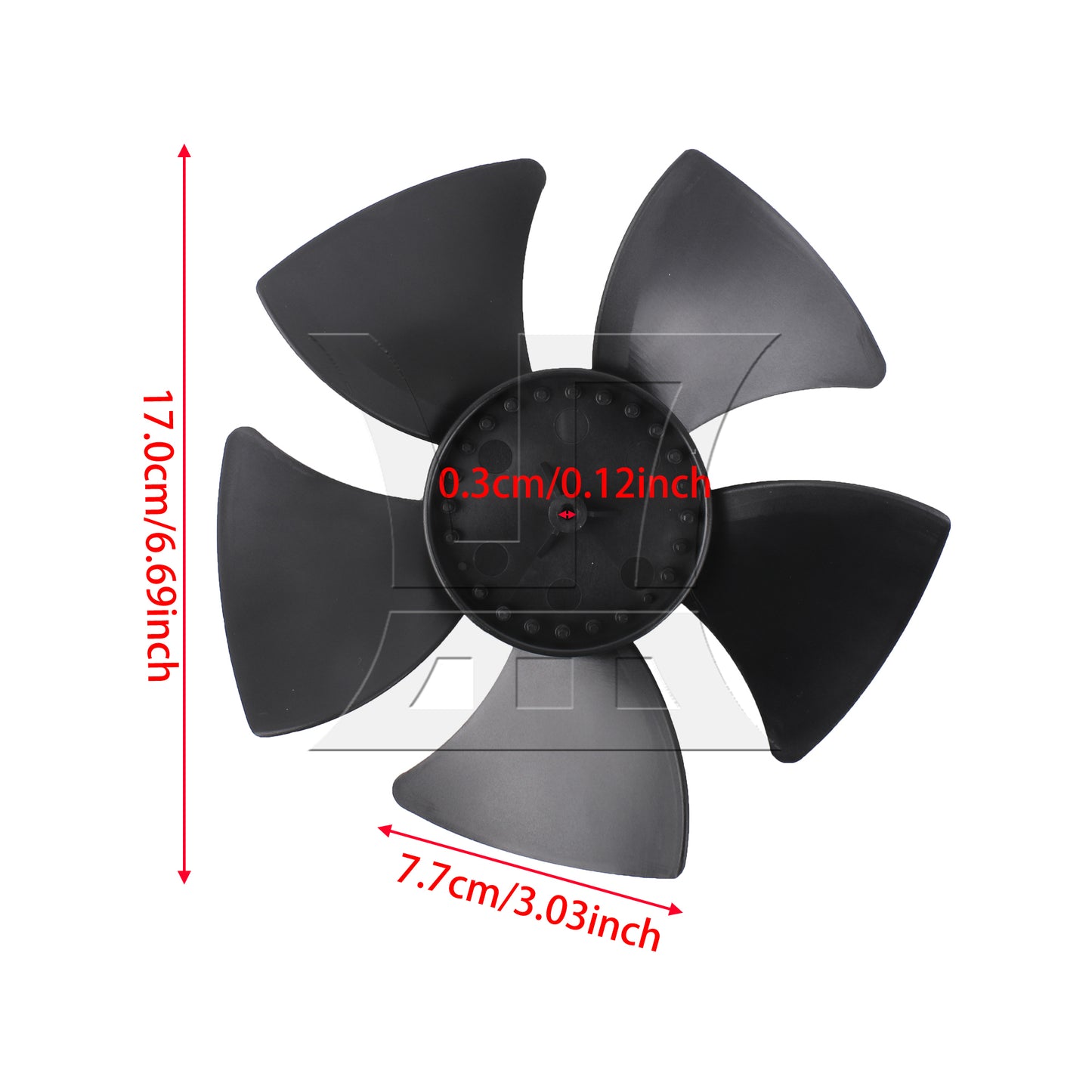 BQLZR Upgraded Refrigerator Condenser Motor Fan Replacement for AP4323896
