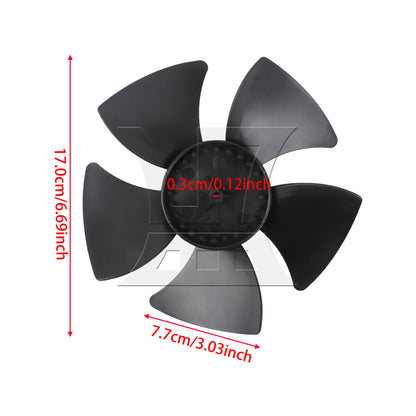 BQLZR Upgraded Refrigerator Condenser Motor Fan Replacement for AP4323896