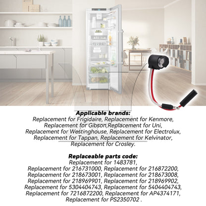BQLZR Upgraded 216872200 Refrigerator Defrost Thermostat for 218673001 218673008