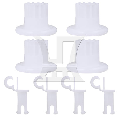 BQLZR 4 Pack 1811003 Dishwasher Rack Roller Stud Assembly Replacement for AP4980629