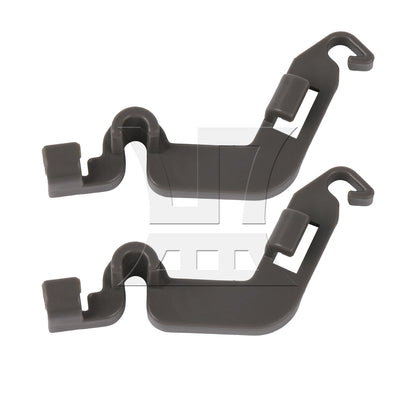 BQLZR 2Pieces Dishwasher Repair Part Tine Pivot Clip Replacement for PS1734891 Grey