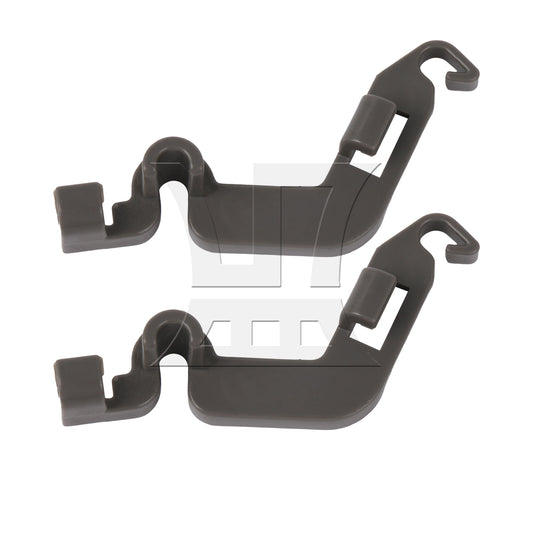 BQLZR 2Pieces Dishwasher Repair Part Tine Pivot Clip Replacement for PS1734891 Grey