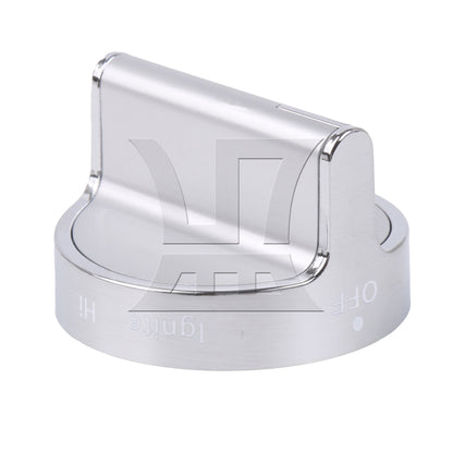 BQLZR Upgraded Burner Oven Knob 4248219 Replacement for AP5958476 0.18 Inch Silver