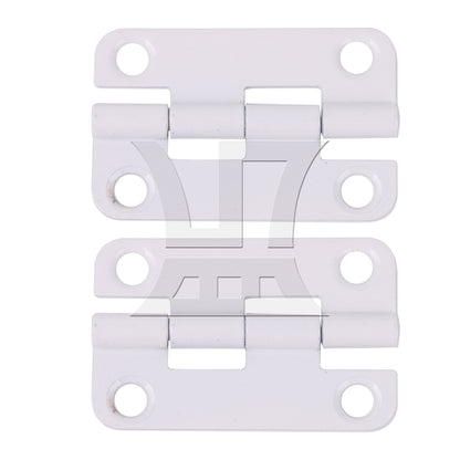BQLZR 2 Pieces Washer Dryer Door Hinges 134412400 Parts with 1.5 x 0.91 Inch Hole