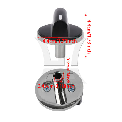 BQLZR Burner Control Knob Replacement Cooking Appliance AP4513132 Black