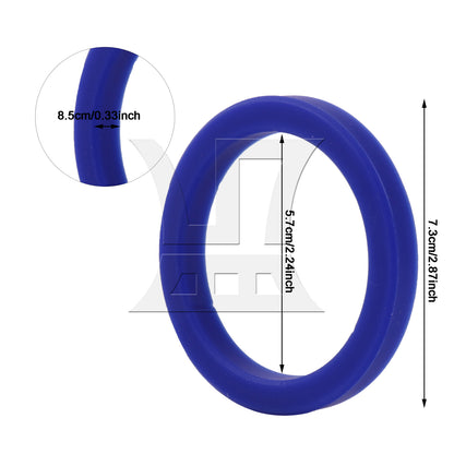BQLZR 2Pieces 8.5mm T Silicone Gaskets Replacement for Gaggia E61 Coffee Machines