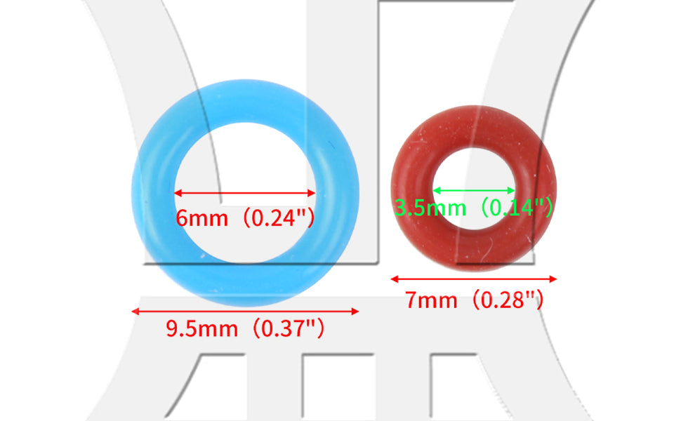 BQLZR 17Pieces Seal Ring Small & Large Set Replacement for BES900 Espresso Machine