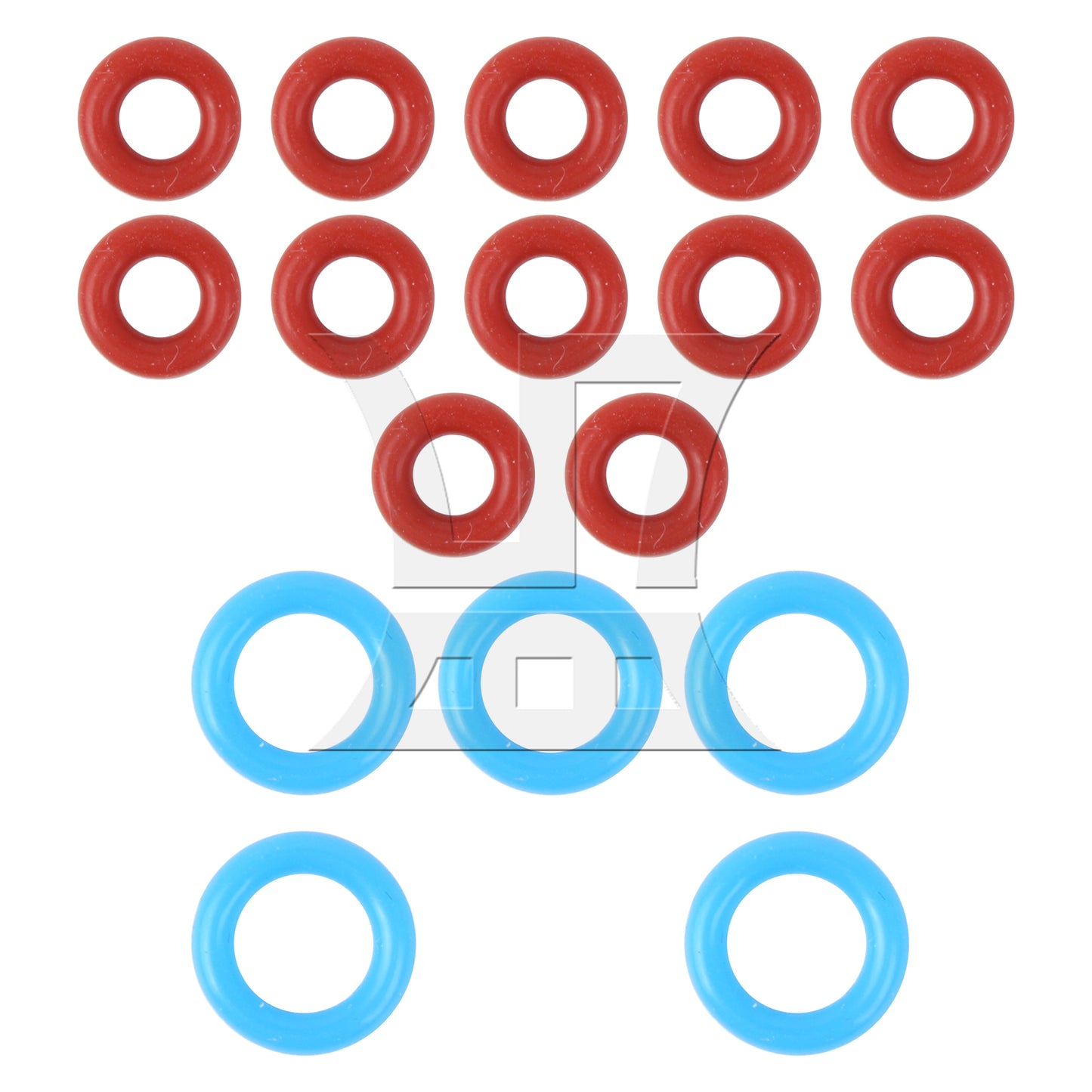 BQLZR 17Pieces Seal Ring Small & Large Set Replacement for BES900 Espresso Machine