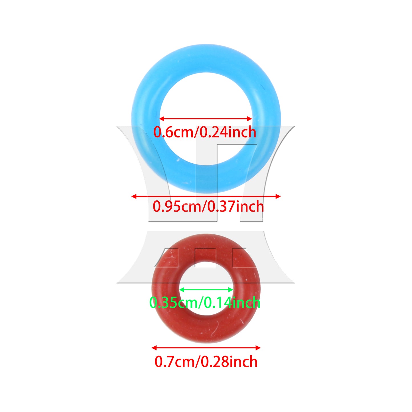 BQLZR 17Pieces Seal Ring Small & Large Set Replacement for BES900 Espresso Machine