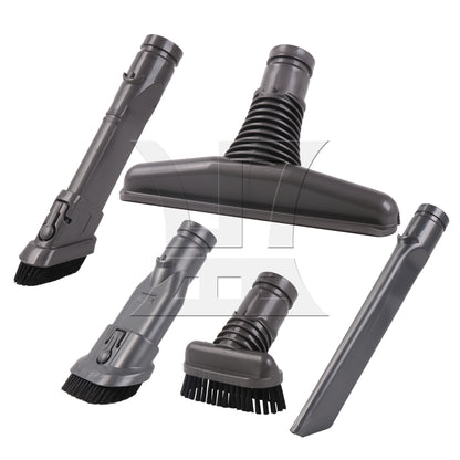 BQLZR 5 Pieces Small Square Vacuum Brush Replacement for V8 DC44 DC58 DC59 34mm