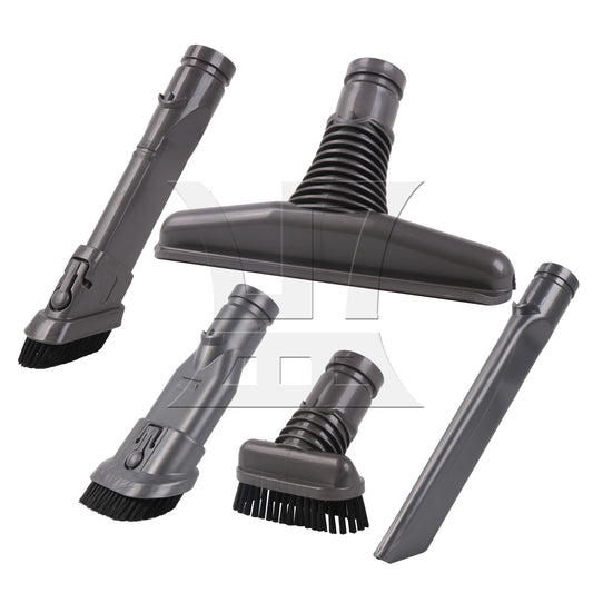 BQLZR 5 Pieces Small Square Vacuum Brush Replacement for V8 DC44 DC58 DC59 34mm