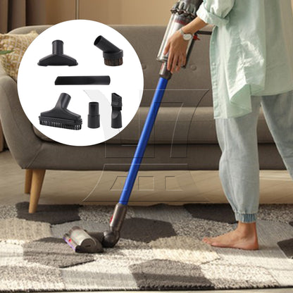 BQLZR 6 Pieces Square Vacuum Brush w/ Adapter 1-1/4" 1-3/8" Replacement for Oreck
