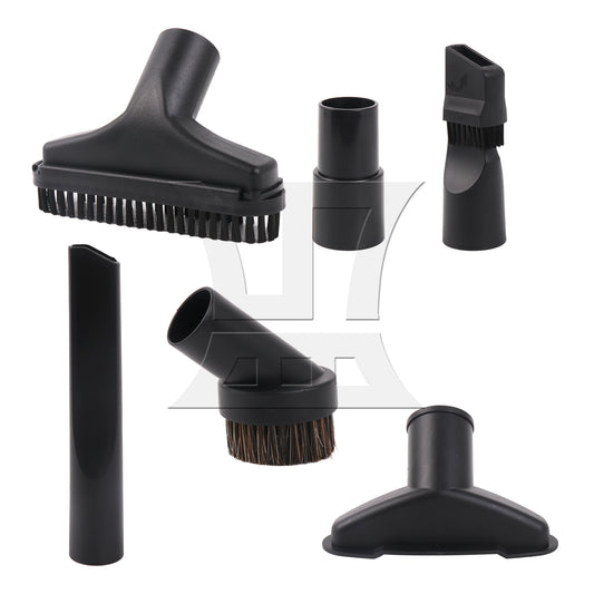 BQLZR 6 Pieces Square Vacuum Brush w/ Adapter 1-1/4" 1-3/8" Replacement for Oreck